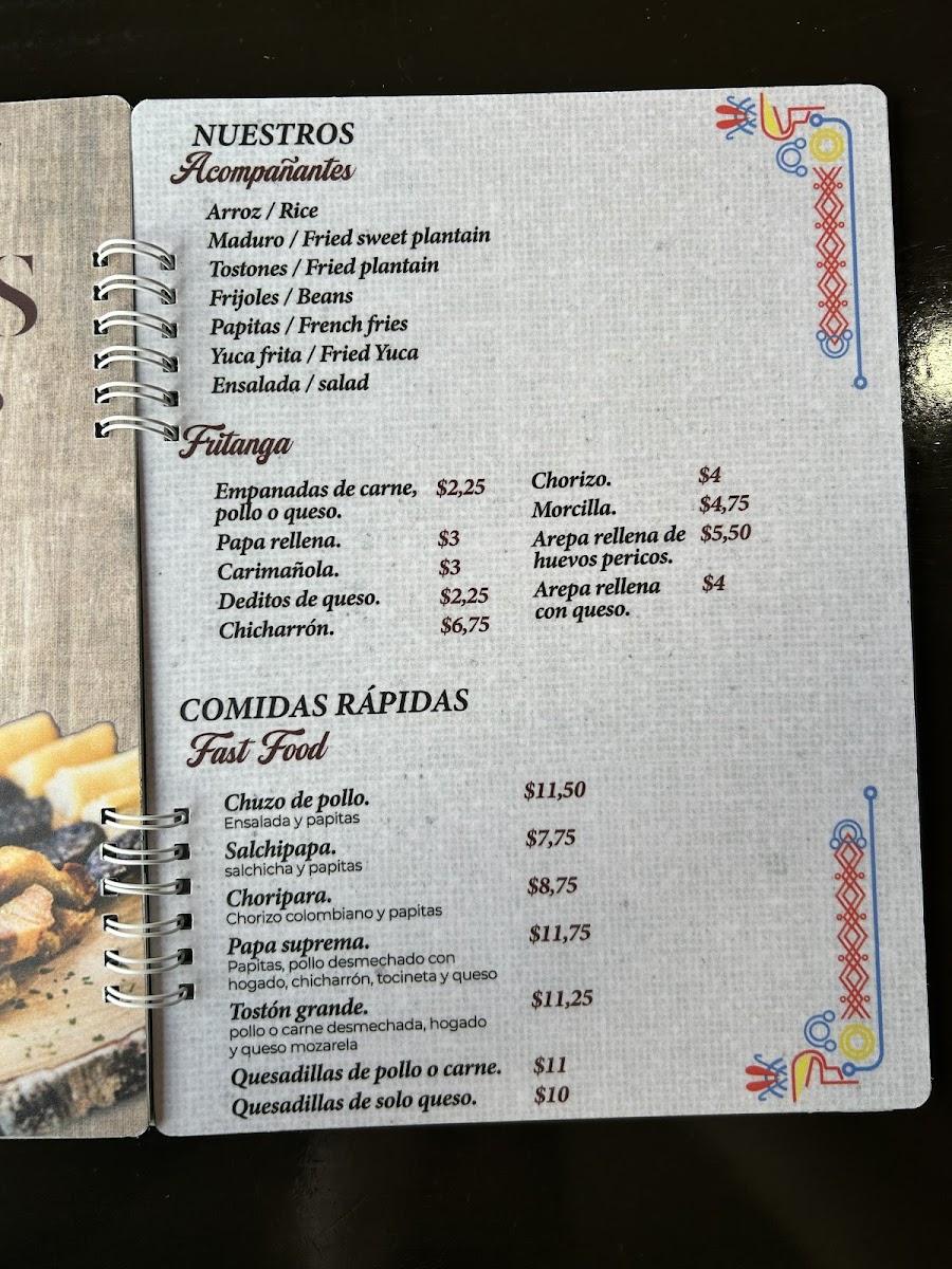 Café Colombia Menu - Image 3