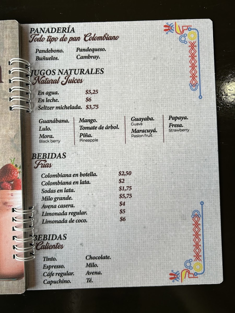 Café Colombia Menu - Image 4