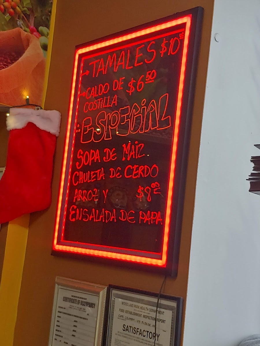 Café Colombia Menu - Image 6